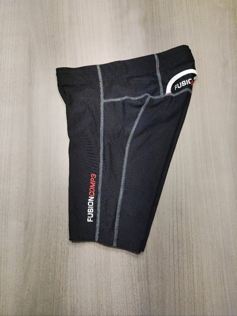 Unisex Fusion Comp3 Tight Run Short Size S